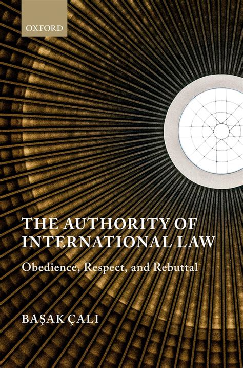 authority international law obedience rebuttal Reader